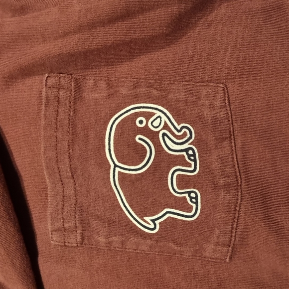 Maroon Ivory Ella Long Sleeve Shirt - Picture 3 of 4